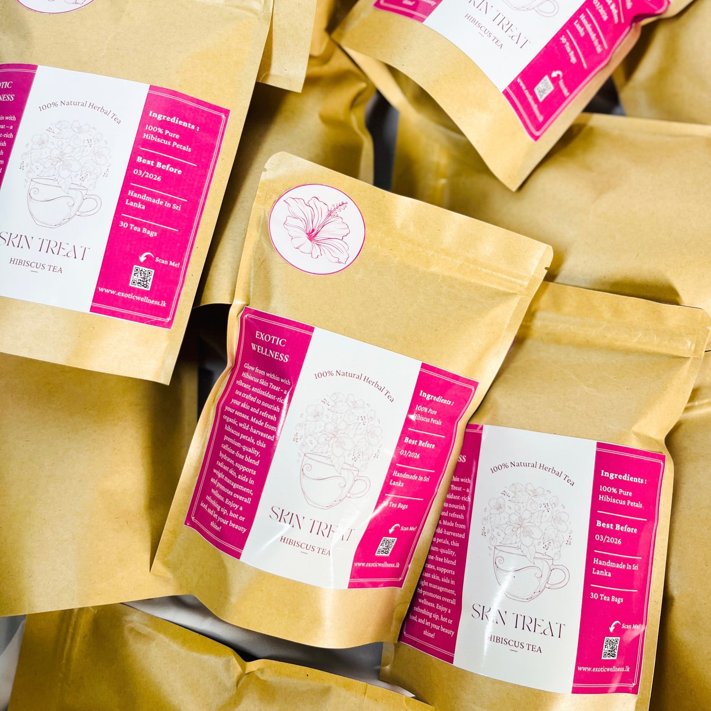 "Skin Treat" Hibiscus Tea