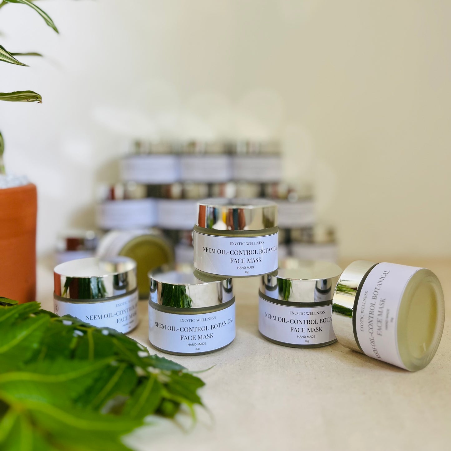 Neem Oil-Control Botanical Face Mask
